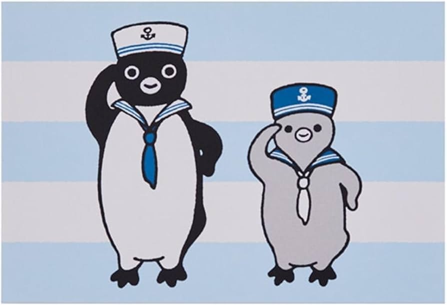 Amazon.co.jp: Suicaのペンギン ポストカード 3枚セット : 文房具